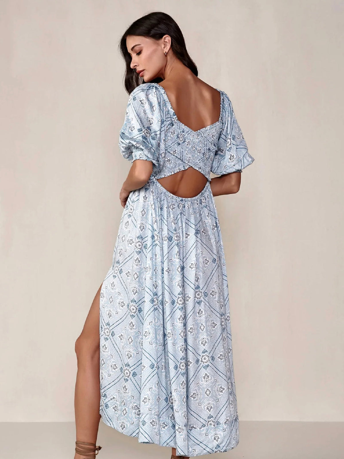 Omika Blair Addison Harbor Midi Dress