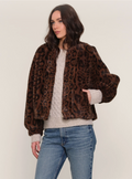 Heartloom,patty jacket, leopard