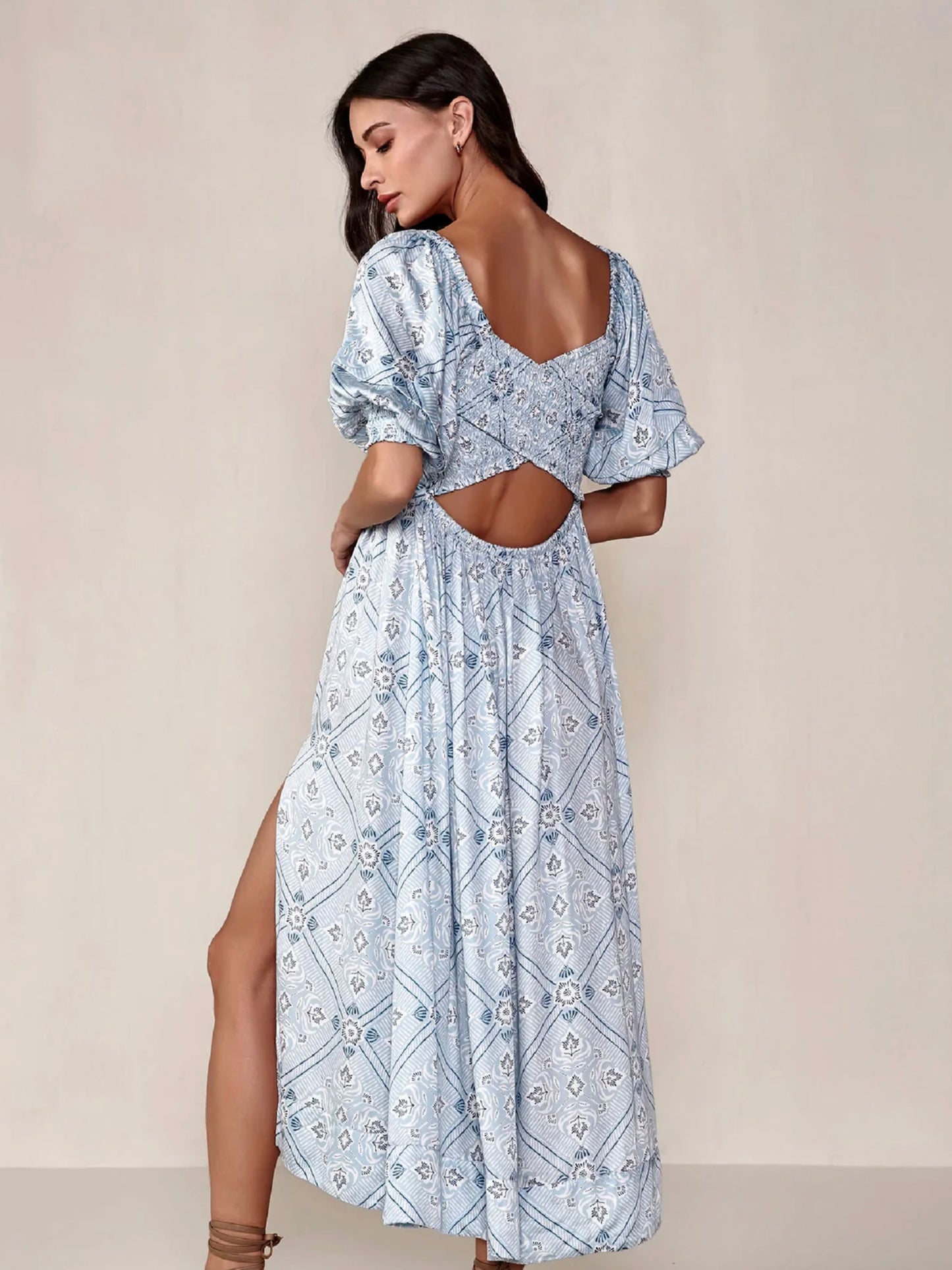 Omika Blair Addison Harbor Midi Dress